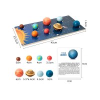 태양계 모형 행성퍼즐 입체 행성 키트 모델 과학 우주