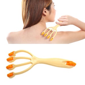 만능손 꾹꾹이 OPP 닭발 지압 전신 롤러 마사지기 4휠 종아리 셀프 바디 두피 손바닥 마사지 안마