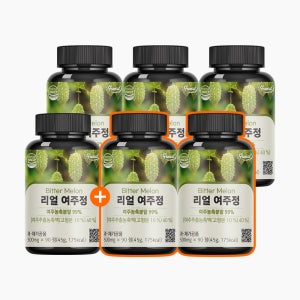 [4+2] 퍼니트 리얼 국내산 여주정 여주환 90정, 6개