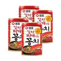 샘표 김치찌개전용 꽁치, 400g, 4개