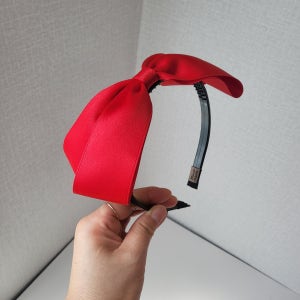 달빛 백설공주 빅리본머리띠