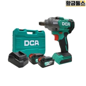 DCA 20V 전동 임팩렌치 무선 충전 임팩트렌치 4.0Ah ADPB488EM