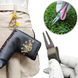 안전캡 골프 디봇수리 잔디보수기 퍼터키퍼 / 퍼터커버홀더 집게 / 골프매너 필드용품