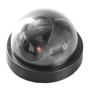 CCTV모형 가짜 감시카메라 페이크 택배도난방지 강도 범죄예방용 현관앞 밤귀가 사고예방용