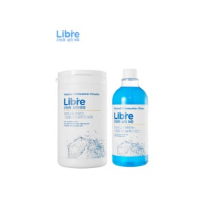 리브레 식기세척기세제 (세제+린스 세트) LG 삼성 SK 쿠쿠 엘지 밀레 호환 식세기세제