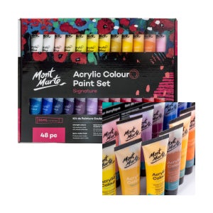 몽마르트 48색 아크릴 물감 세트 36ml Acrylic