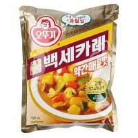 오뚜기 백세카레 약간 매운맛 1kg 업소용 카레가루