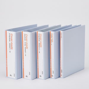 문구로드 백색 화이트 3공D링 바인더 2cm외 5종 커버메이드