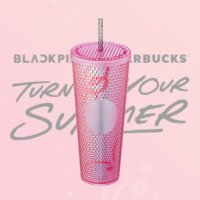 스타벅스 블랙핑크 핑크 스터드 콜드컵 710ml 스타벅스 텀블러 아이돌굿즈