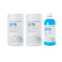 리브레 식기세척기 세제 (세제 1kg 2개, 린스 500mg 셋트) LG,삼성 세척기 호환