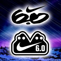 나이키 6.0 스티커-데칼 로고 엠블럼 스키 보드 서핑 바이크 Nike 6.0