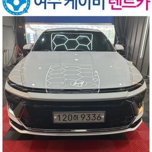 여수렌트카 23년식 신형소나타 디엣지,LPG,5인승,평일,일반자차