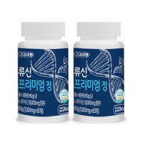 류신 프리미엄 정 건강바름 고농축 산양유 단백질 L-로이신 6000mg 2통 120정