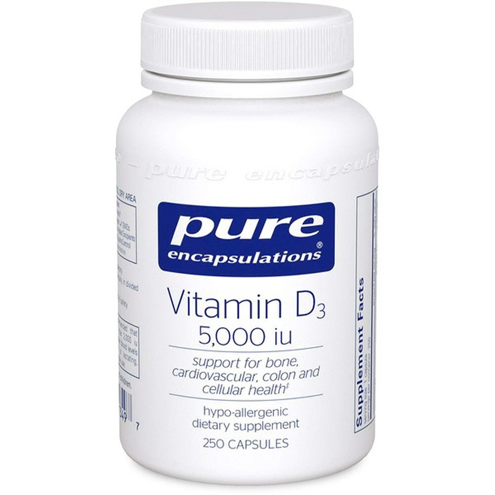 <b>퓨어인캡슐레이션 비타민D</b> 비타민디 D3 5000IU 250캡슐