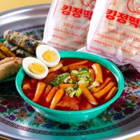 킹정떡볶이 밀떡 보통맛 매운맛 떡뽁이