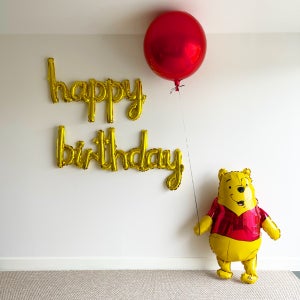 곰돌이 푸 풍선 남편생일 파티세트 생일파티용품