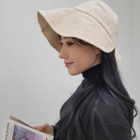 여성 버킷햇 여자 자외선차단 벙거지 모자