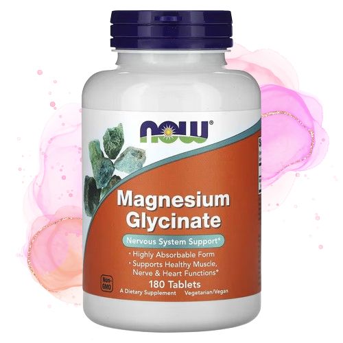 <b>마그네슘</b> 글리시네이트 나우푸드 180정 비글리시네이트 Glycinate