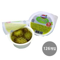 리치스 일회용 오이피클 80g 126개입