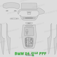 BMW X4 20i d M40i 실내 하이그로시 PPF