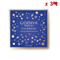 Godiva 고디바 골드마크 기프트박스 218g 3팩