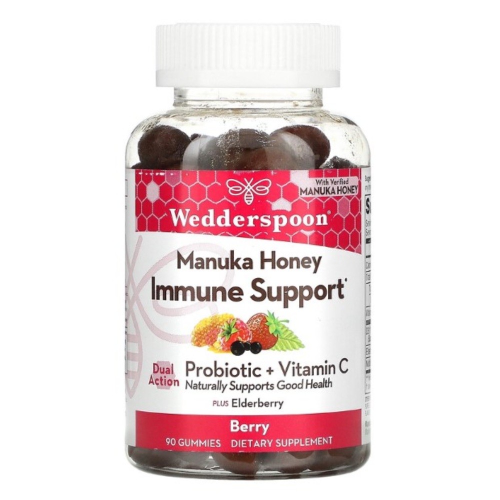 위더스푼 x 마누카 <b>허니</b> <b>이뮨 서포트</b> 베리맛 90정