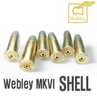 Webley MKVI 455 Revolver Shell 1SET / 웨블리 MK VI 455 리볼버 순정탄피 (1set = 6ea)