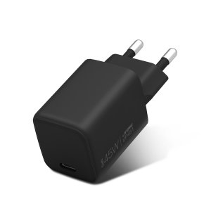 EFM ipTIME PD PPS 45W 1포트 GaN 충전기 UP451 블랙 C타입 초고속충전기 케이블제공