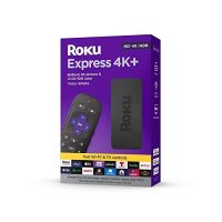 로쿠 익스프레스 4K TV 수신기+ Roku 스트리밍 장치 4K HDR, 음성 원격