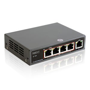 기가비트 5포트 스위칭허브 NEXT-POE6005F