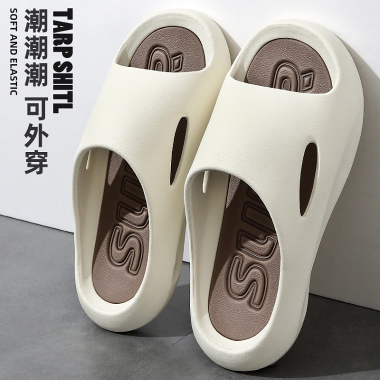 미끄럼 여름에 슬리퍼 착용하는 슬리 실내 밖에서 가정용 <b>방지</b> 샤워 남성슬리퍼 남성용