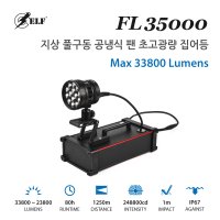 ELF-FL35000 엘프 집어등 33800루멘 캠핑등 작업등 낚시등 낚시집어등 다양한 악세사리 지상용 FL35000 풀셋트 구성 엘프몰