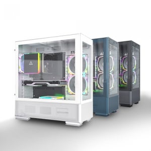 MONTECH SKY TWO ARGB 강화유리 (Blue)