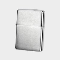 지포라이터샵 Zippo Brushed Chrome 200 기본 브러쉬드 실버