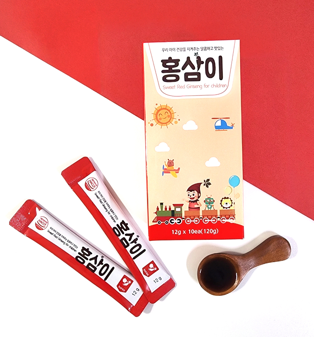 어린이 키즈 홍삼 스틱 홍삼이튼튼 초등학생 청소년 유아 영양제