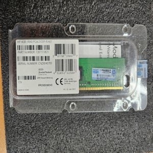 HP서버용메모리 726717-B21 4GB 1Rx8 PC4-2133P KIT