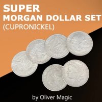 코인 마술 Super Morgan Dollar Set (Cupronickel) by Oliver Magic