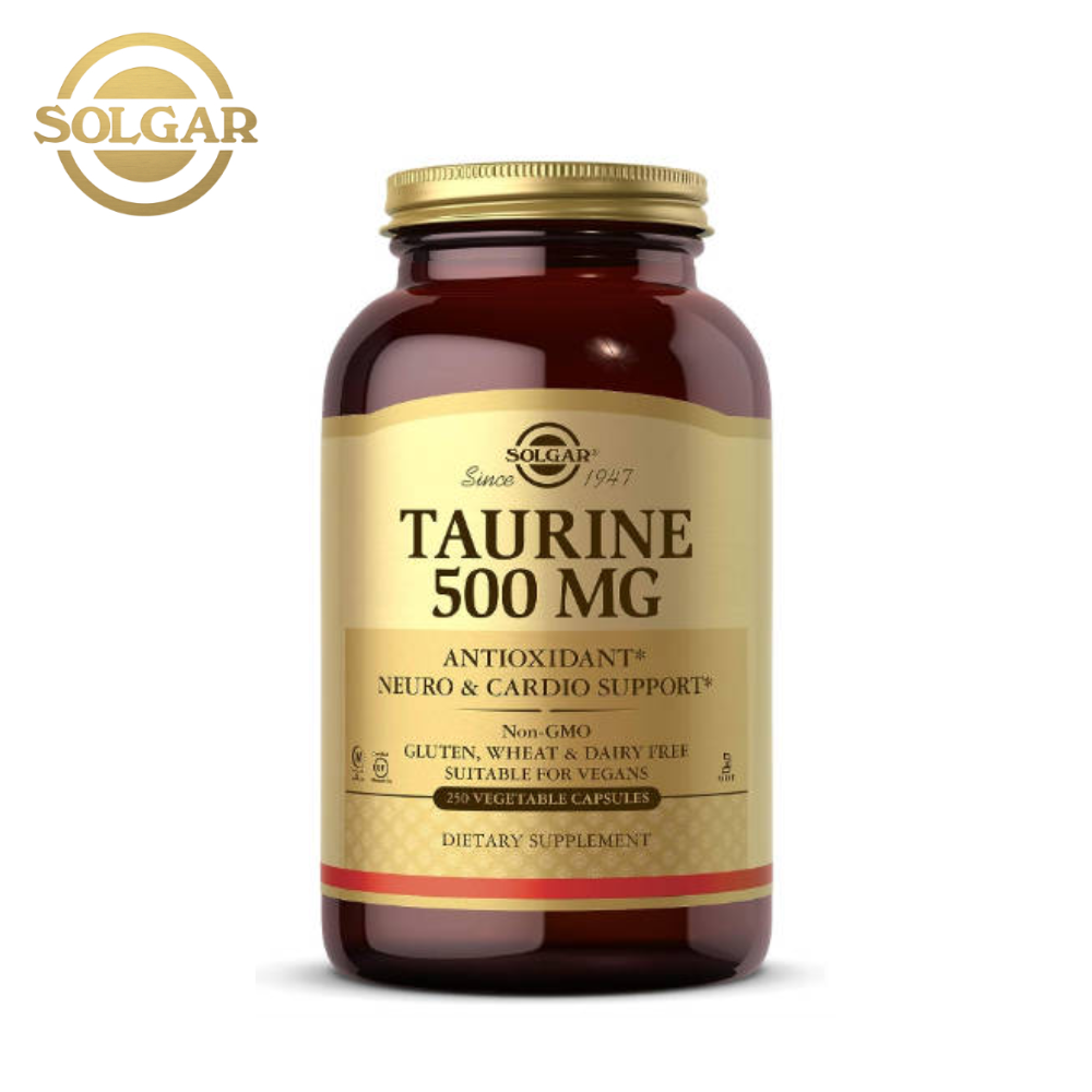 솔가 타우린 Taurine 500 mg, 250 베지캡슐