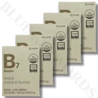 닥터트루 프리미엄 유기농 비오틴 400mg x 60정 x 5박스 5개월분