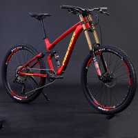 전기 산악 자전거 11 단 더블 댐핑 다운힐 DH 알루미늄 합금 MTB, 유압 브레이크, 26, 27.5 인치