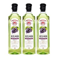 해표 프리미엄 포도씨유 스페인산 900ml x 3개