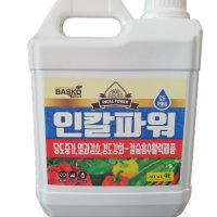 인칼파워 4L 인산 칼슘 비료 유기 칼슘 세포 분열 활성제 함유 당도증가 경도강화 저장성증가 열과감소