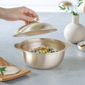 광명유기 방짜유기 솥밥 찌개 양수 냄비 뚝배기