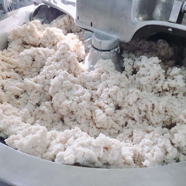 통영청정어묵 밀가루 없는 고급 수제 어묵 반죽 1kg