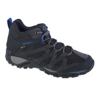 Merrell 머렐 남성 Alverstone Mid 고어텍스 하이킹 부츠 Navy