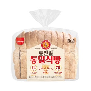 삼립 로만밀 통밀식빵 420g 4봉