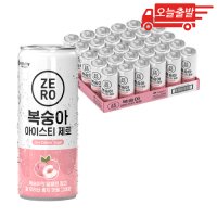 맥널티 복숭아 아이스티 제로 캔 240ml 30개