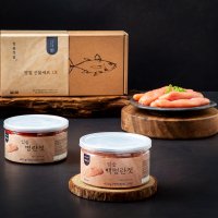 입술젓갈 명절 선물세트 1호 (백명란400g+양념명란400g)