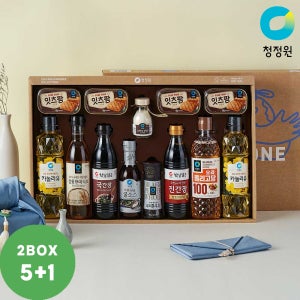 청정원 설 명절 선물세트 행복고급2호, 5개+1개