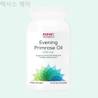 GNC 달맞이오일 달맞이꽃종자유 오일 이브닝 우먼스 1300mg 90정 프림로즈